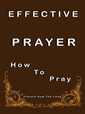 cover image of Effective Prayer